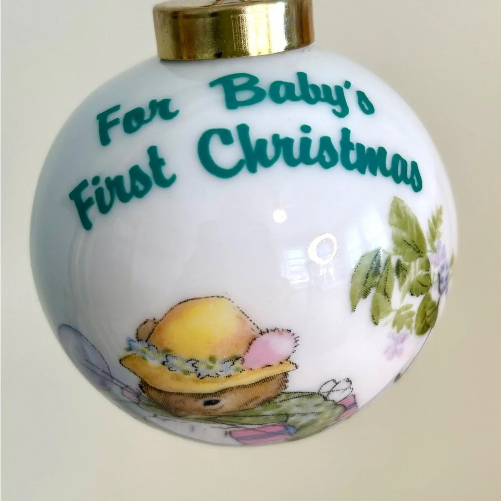 Baby’s Irish Blessing First Christmas Ornament | Ceramic | Original Box